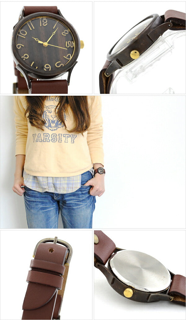 ヴィー VIE ハンドメイドウォッチ WB-045LW1BR レディース