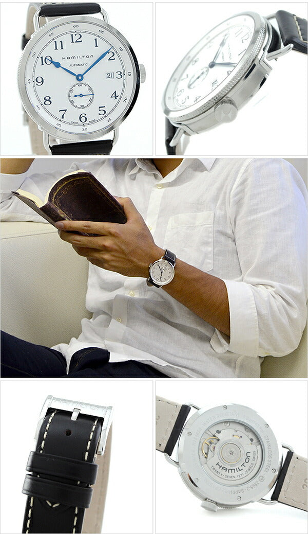 ハミルトン カーキ HAMILTON ネイビーパイオニア H78465553 メンズ