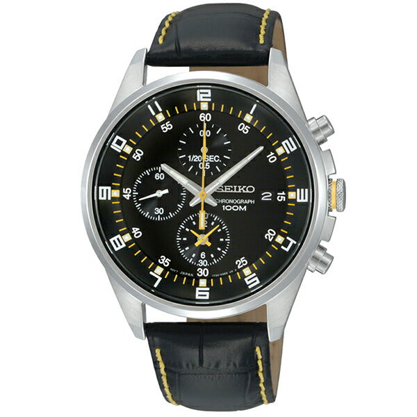 セイコー 逆輸入モデル SEIKO クロノグラフ 10気圧防水 SNDC89P2(SNDC89PD) メンズ