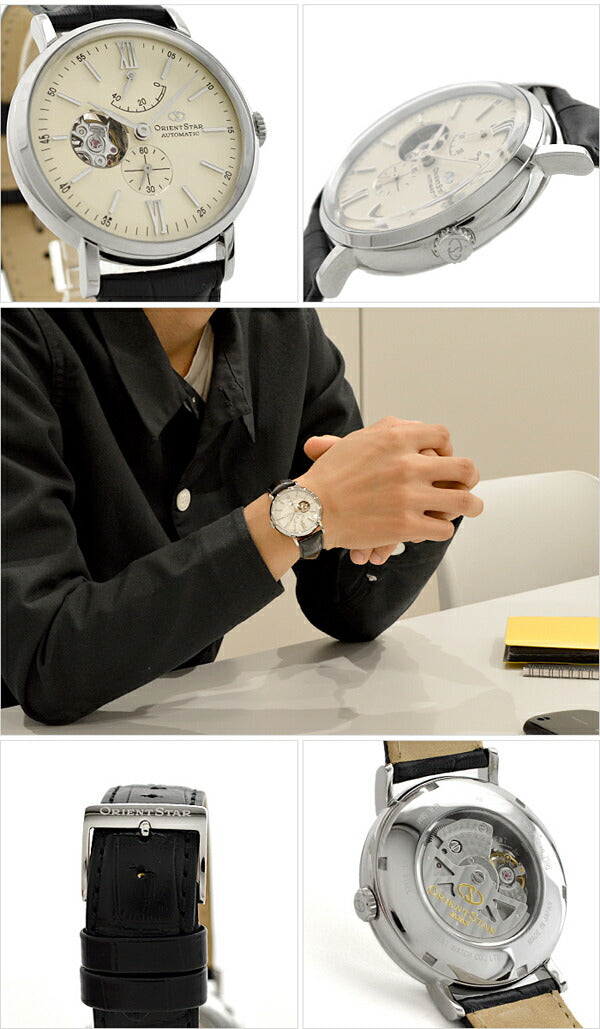 オリエントスター ORIENT ORIENTSTAR オリエントスター モダン クラシック セミスケルトン 機械式 自動巻き (手巻き付き) WZ0131DK メンズ 腕時計 時計