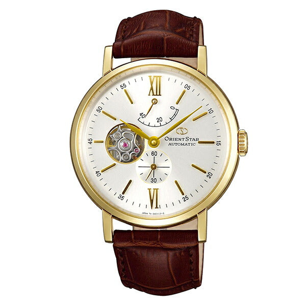 オリエントスター ORIENT ORIENTSTAR オリエントスター モダン クラシック セミスケルトン 機械式 自動巻き (手巻き付き) WZ0141DK メンズ