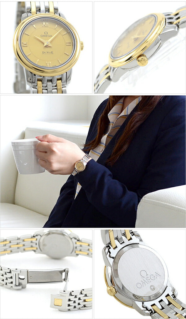 オメガ デビル OMEGA プレステージ 424.20.24.60.08.001 レディース