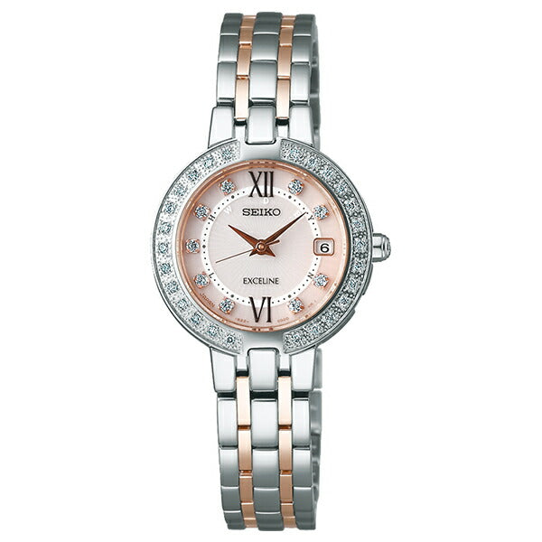セイコー ドルチェ&エクセリーヌ DOLCE&EXCELINE ソーラー電波 10気圧防水 SWCW085 レディース