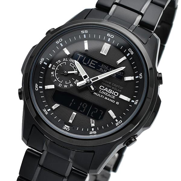 カシオ リニエージ LINEAGE ソーラー電波 LCW-M300DB-1AJF メンズ 腕時計 時計