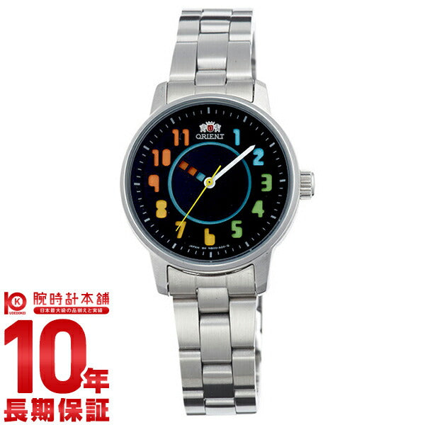 オリエント ORIENT スタイリッシュ&スマート ディスク タイポグラフィ ブラック WV0061NB レディース