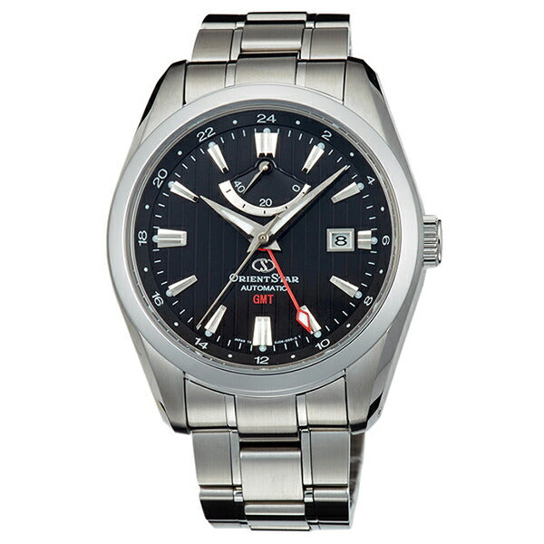 オリエントスター ORIENT ORIENTSTAR オリエントスター GMT 機械式 自動巻き (手巻き付き) ブラック WZ0061DJ メンズ 腕時計 時計