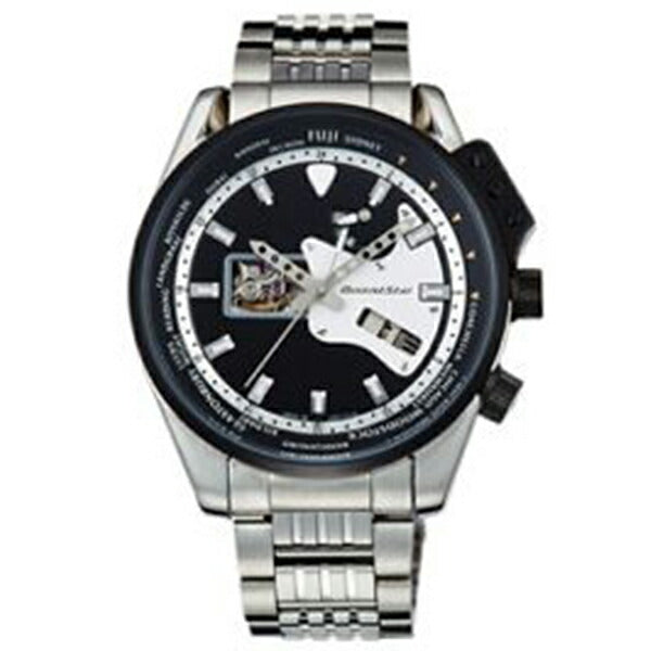 オリエントスター ORIENT ORIENTSTAR オリエントスター レトロフューチャー ギターモデル 機械式 自動巻き (手巻き付き) ブラック WZ0201DA メンズ