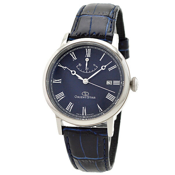 オリエントスター ORIENT ORIENTSTAR オリエントスター エレガントクラシック 機械式 自動巻き (手巻き付き) ネイビー WZ0331EL メンズ 腕時計 時計