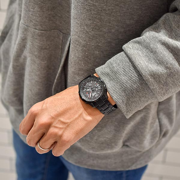 カシオ リニエージ LINEAGE ソーラー電波 LIW-M610DB-1AJF メンズ