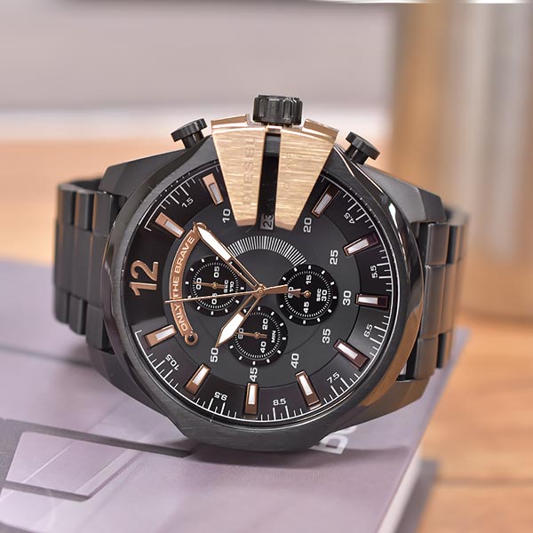 ディーゼル DIESEL メガチーフ クロノグラフ DZ4309 メンズ
