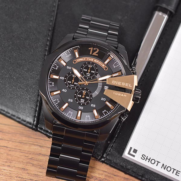 ディーゼル DIESEL メガチーフ クロノグラフ DZ4309 メンズ