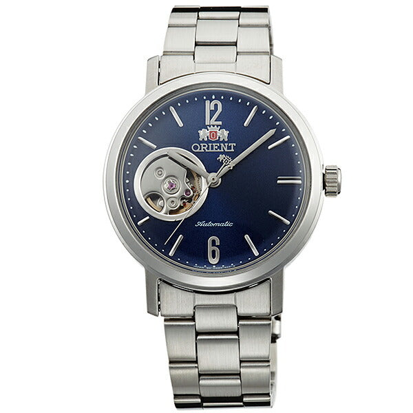 オリエント ORIENT スタイリッシュ&スマート SEMI SKELETON-C 機械式 自動巻き ダークブルー WV0421DB ユニセックス