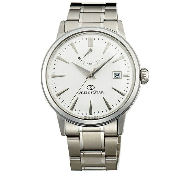 オリエントスター ORIENT オリエントスター クラシックパワーリザーブ 機械式 自動巻き(手巻き付き) ホワイト WZ0381EL メンズ