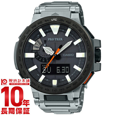 カシオ プロトレック PROTRECK マナスル ソーラー電波 PRX-8000T-7AJF メンズ＆レディース 腕時計 時計