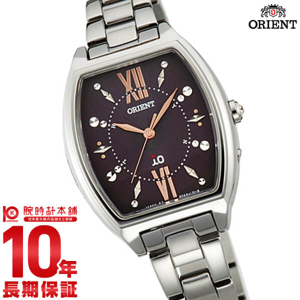 オリエント ORIENT イオ コスチュームジュエリー ソーラー電波 ダークブラウン WI0171SD レディース