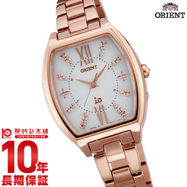オリエント ORIENT イオ クリスマス限定 500本 ソーラー電波 ホワイト WI0201SD レディース
