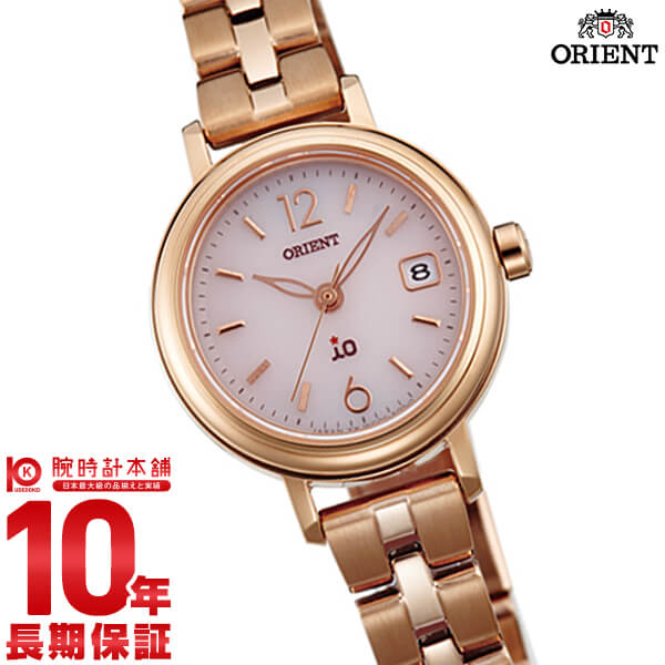 オリエント ORIENT イオ NATURAL&PLAIN ソーラー ピンク WI0011WG レディース