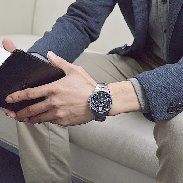 カシオ オシアナス OCEANUS マンタ ソーラー電波 OCWS34001AJF メンズ