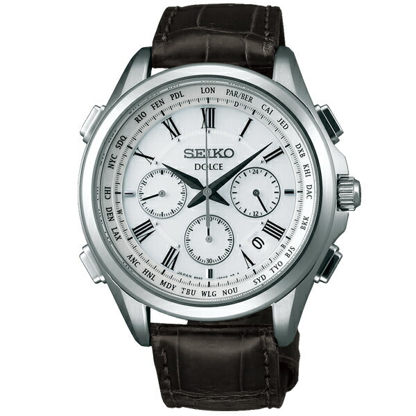 セイコー ドルチェ&エクセリーヌ DOLCE&EXCELINE ソーラー電波 10気圧防水 SADA039 メンズ 腕時計 時計