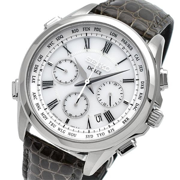 セイコー ドルチェ&エクセリーヌ DOLCE&EXCELINE ソーラー電波 10気圧防水 SADA039 メンズ 腕時計 時計