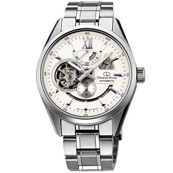 オリエントスター ORIENT オリエントスター モダンスケルトン 機械式 自動巻き (手巻き付き) アイボリー WZ0281DK メンズ 腕時計 時計