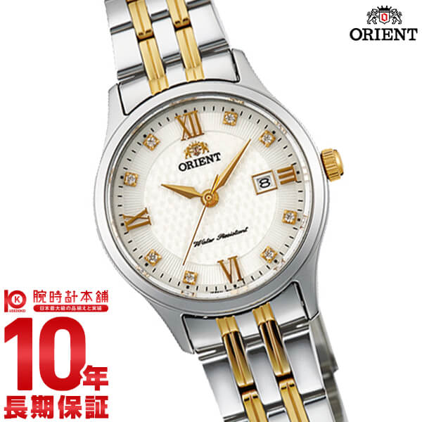 オリエント ORIENT ワールドステージコレクション クオーツ ミルキーホワイト WV0121SZ レディース