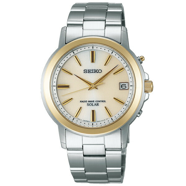 セイコーセレクション SEIKOSELECTION ソーラー電波 10気圧防水 SBTM170 メンズ