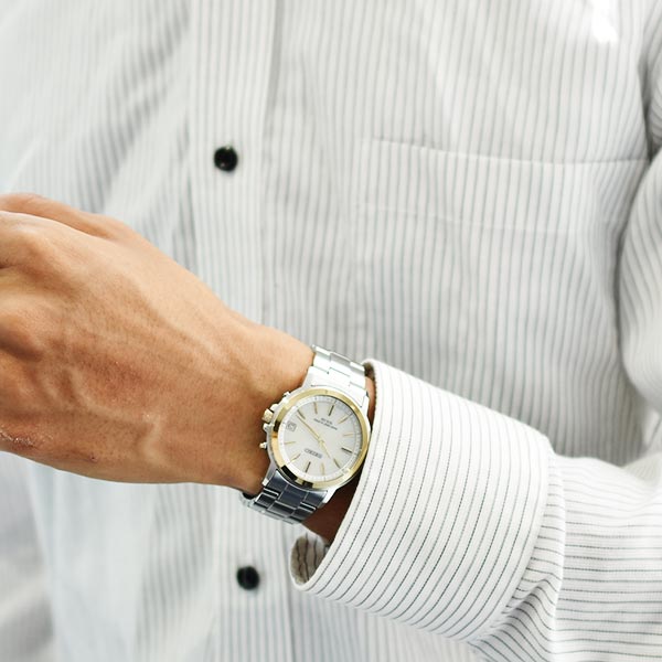 セイコーセレクション SEIKOSELECTION ソーラー電波 10気圧防水 SBTM170 メンズ