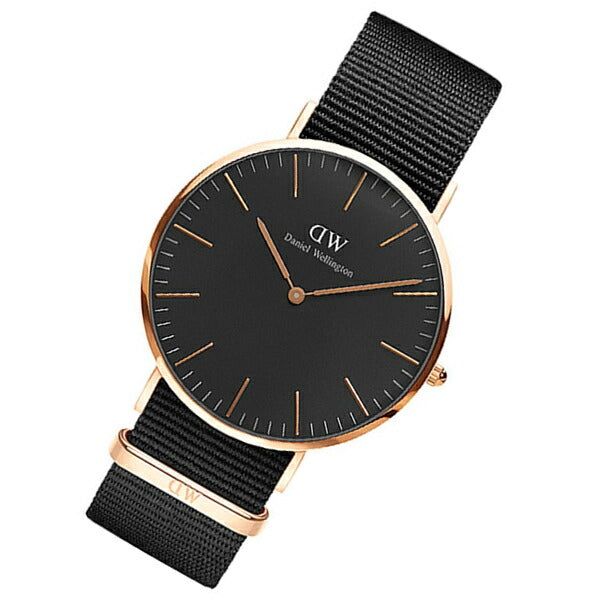 ダニエルウェリントン DANIELWELLINGTON クラシック コーンウォール ブラック 40mm DW00100148 ユニセックス