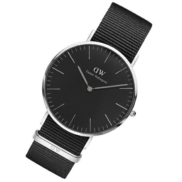 ダニエルウェリントン DANIELWELLINGTON クラシック コーンウォール ブラック 40mm DW00100149 ユニセックス