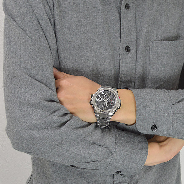 カシオ Gショック G-SHOCK Bluetooth GST-B100D-1AJF メンズ