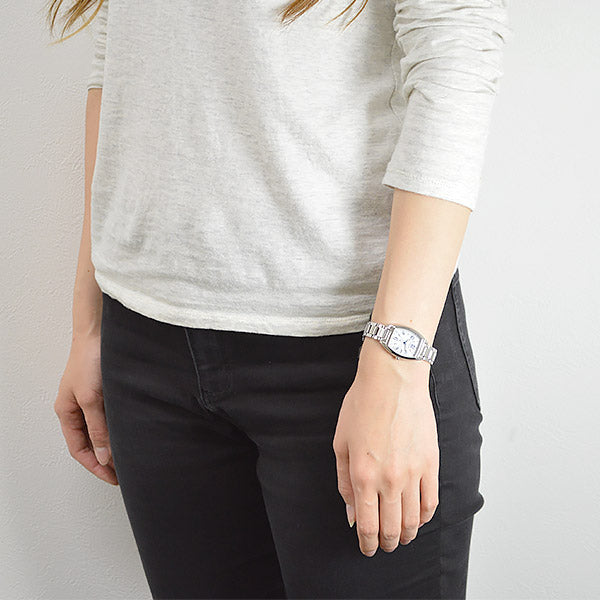 シチズン クロスシー XC ハッピーフライト エコドライブ ソーラー電波 電波 ソーラー ステンレス ES9391-54A レディース