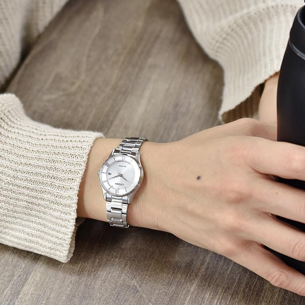 シチズンコレクション CITIZENCOLLECTION エコドライブ ソーラー電波 電波 ソーラー ステンレス ES0000-79A レディース