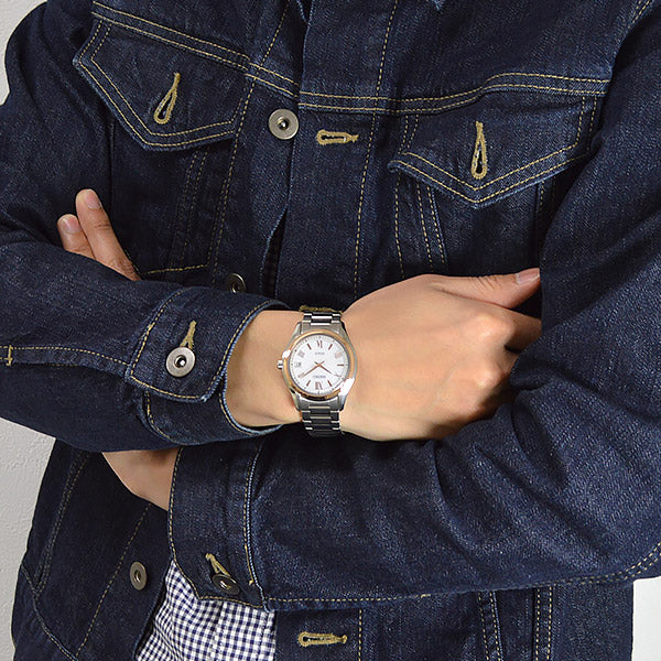 セイコー ドルチェ&エクセリーヌ DOLCE&EXCELINE ソーラー電波 電波ソーラー ソーラー チタン ペアウォッチ SADZ200 メンズ