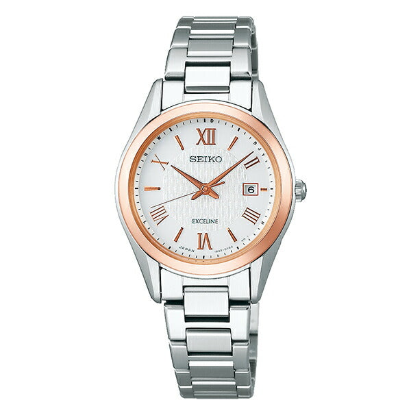 セイコー ドルチェ&エクセリーヌ DOLCE&EXCELINE ソーラー電波 電波ソーラー ソーラー チタン SWCW150 レディース