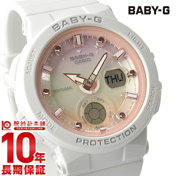 カシオ ベビーＧ BABY-G クオーツ BGA-250-7A2JF レディース｜腕時計