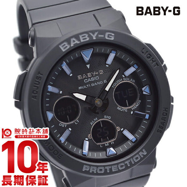 カシオ ベビーG CASIO BABY-G BGA-2500-1AJF ソーラー 電波 ネオンイルミネーター 腕時計 レディース Beach Traveler Series ブラック