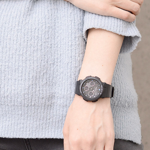 カシオ ベビーG CASIO BABY-G BGA-2500-1AJF ソーラー 電波 ネオンイルミネーター 腕時計 レディース Beach Traveler Series ブラック