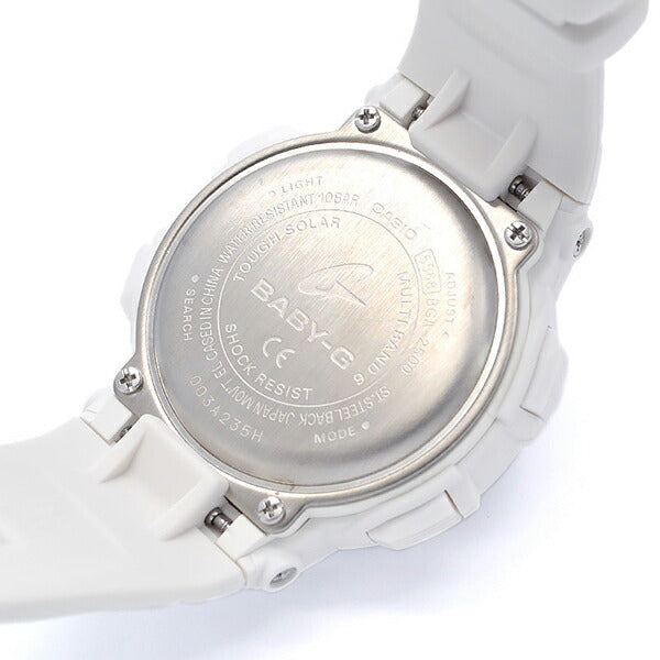 カシオ ベビーG CASIO BABY-G BGA-2500-7AJF 電波 ソーラー Beach Traveler Series ネオンイルミネーター 電波時計 レディース 腕時計 ホワイト 時計