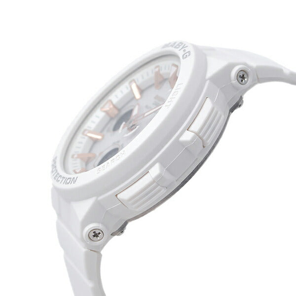 カシオ ベビーG CASIO BABY-G BGA-2500-7AJF 電波 ソーラー Beach Traveler Series ネオンイルミネーター 電波時計 レディース 腕時計 ホワイト 時計