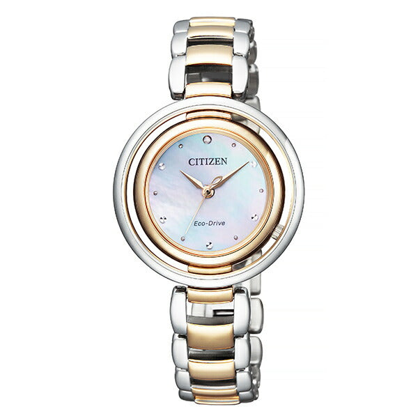 シチズン シチズンエル CITIZENL エコドライブ EM0666-97D レディース