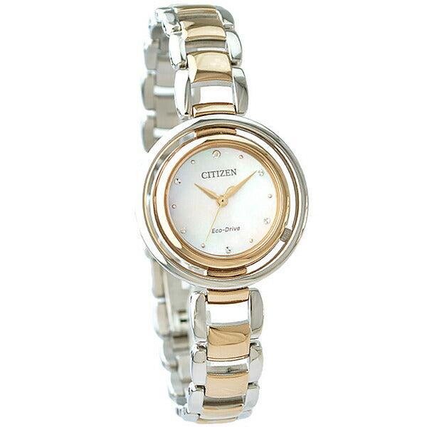 シチズン シチズンエル CITIZENL エコドライブ EM0666-97D レディース