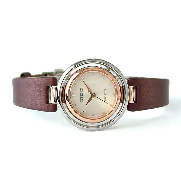 シチズン シチズンエル CITIZENL エコドライブ EM0669-21X レディース