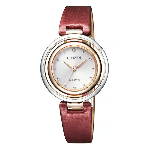 シチズン シチズンエル CITIZENL エコドライブ EM0669-21X レディース