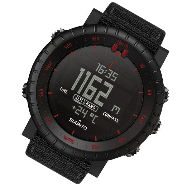 スント SUUNTO CORE BLACK RED SS023158000 ユニセックス