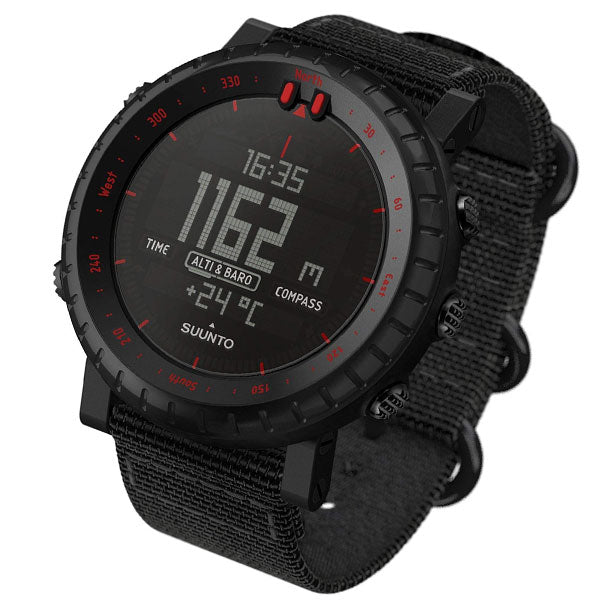 スント SUUNTO CORE BLACK RED SS023158000 ユニセックス