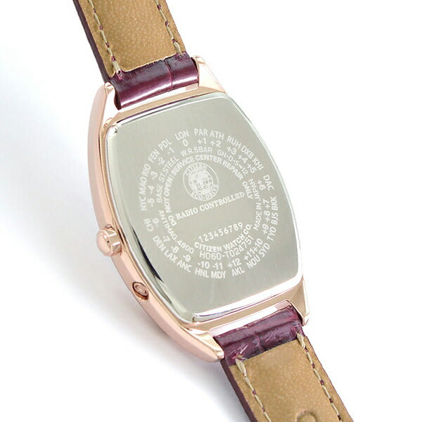 シチズン クロスシー XC ステンレスライン ハッピーフライト ES9394-56A レディース