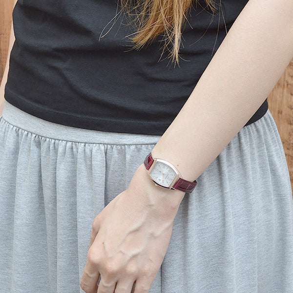 シチズン クロスシー XC ステンレスライン ハッピーフライト ES9394-56A レディース