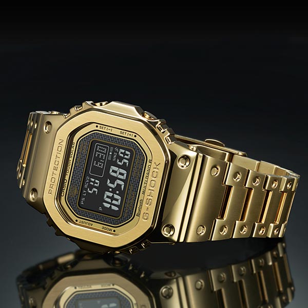 カシオ Gショック G-SHOCK Bluetooth ソーラー電波 GMW-B5000GD-9JF メンズ
