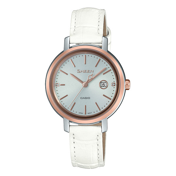 カシオ シーン SHEEN ソーラー ステンレス SHS-4525PGL-7AJF レディース